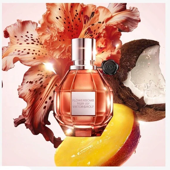 Viktor & Rolf Flowerbomb and Flowerbomb Tiger Lily Duo Travel Set-NIB 🌸 - Picture 3 of 6